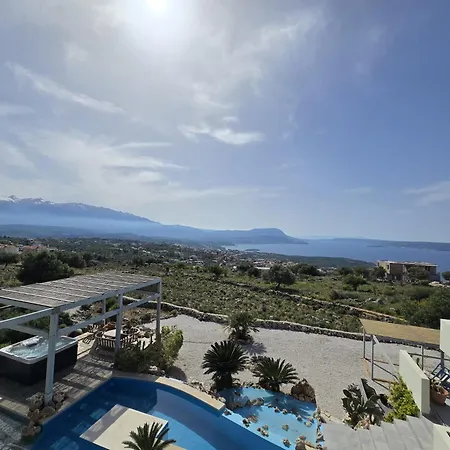 Vue Piscine Chauffee Kokkino Chorio